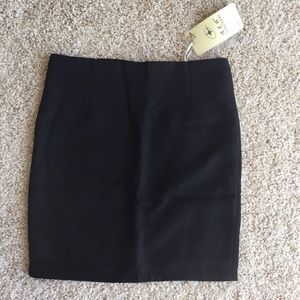 NWT Black Mini Skirt - S